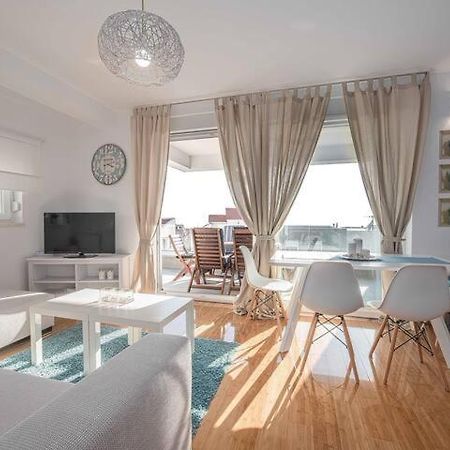 Blue Sky, Modern Sea View Apartment Novalja Bagian luar foto