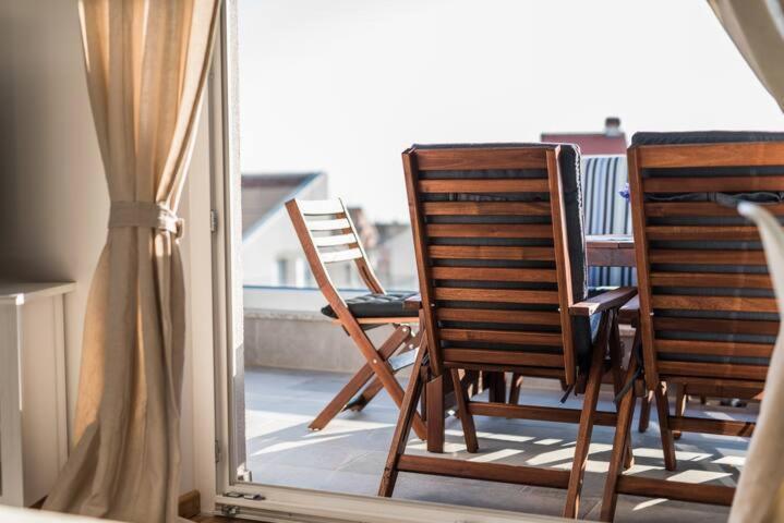Blue Sky, Modern Sea View Apartment Novalja Bagian luar foto